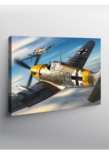 Kanvas Tablo Ikinci Dünya Savaşı Uçağı YTCNVS502862, 50 x 70