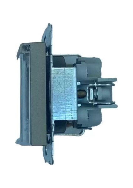 Antrasit Topraklı Kapaklı Piriz Çerçevesiz Grano - Priz ve Anahtar Için Uyumlu Çerçeve modelleri