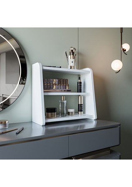 Mutfaktezgah Üstü Organizer 3 Raflı Mutfak Banyo Düzenleyici modelleri