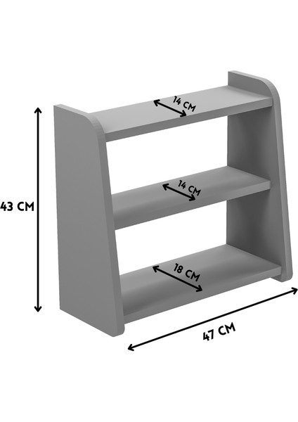 Mutfaktezgah Üstü Organizer 3 Raflı Mutfak Banyo Düzenleyici fırsatları