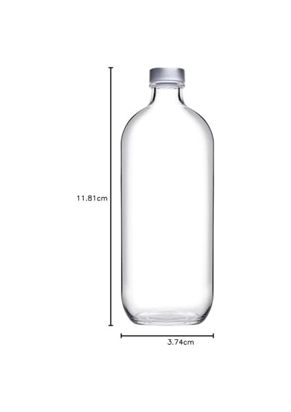 Kapaklı Cam Şişe, Şeffaf, 1 Litre fiyatları