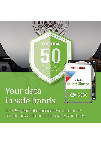 S300 4tb 3.5” Dahili HDD – 256MB Cache, 6gb/s, 5400RPM, ve Gözetim, HDWT840UZSVA fiyatları
