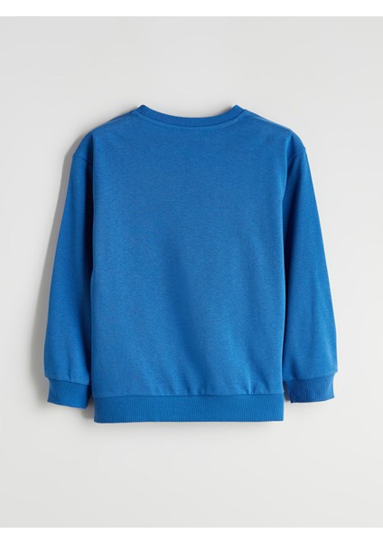 Yeni Sezon Bisiklet Yaka Erkek Çocuk Sweatshirt modelleri