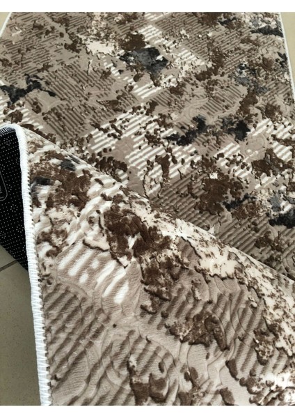 Vizon Kabartmalı Otantik Desen Kaymaz Taban Yıkanabilir Halı Yolluk fırsatları