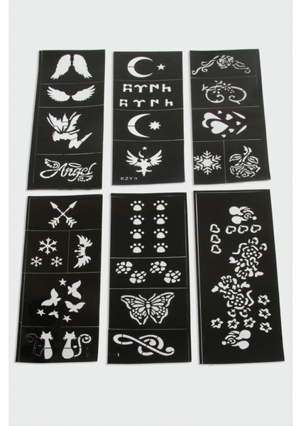 Hint Kınası Şablonları