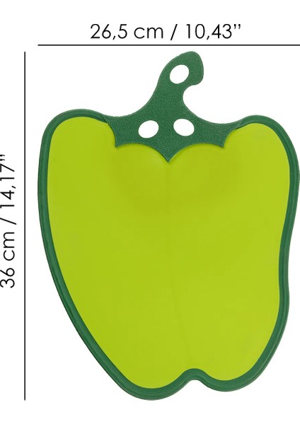 Dolma Biber Figürlü Kaydırmaz Kesme Tahtası Doğrama Panosu fiyatları