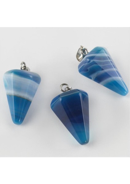 Akik Pandül Doğaltaş Kolye Ucu