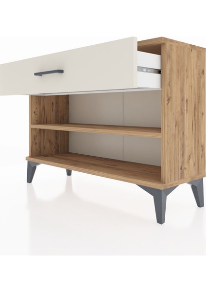 Arges Şifonyer Tek Raflı Tek Çekmeceli 88X30X64 Çam-Aytaşı indirimleri