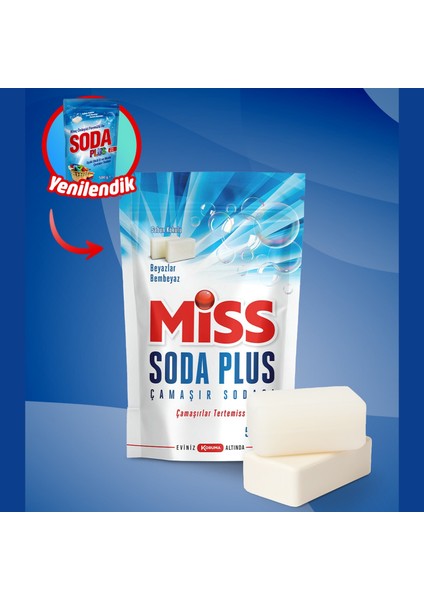 Soda Plus Çamaşır Sodası Beyaz Sabun Kokulu 500 gr fiyatları