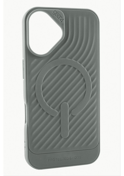iPhone 16 6.1 Lüx Magsaff Gear Silikon Kılıf