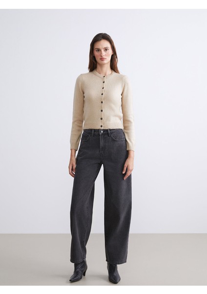 Yeni Sezon Bisiklet Yaka Kadın Triko Hırka fiyatları