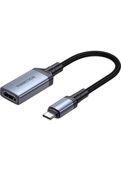 4K 30Hz Type-C To HDMI Çevirici Dönüştürücü 15 cm