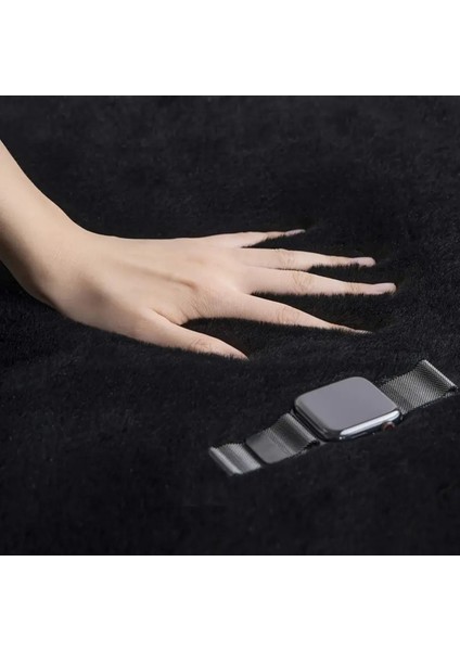 Yumuşak Dokulu Yıkanabilir Kaymaz Taban Siyah Peluş Halı Antre ve Oda Yolu fiyatları