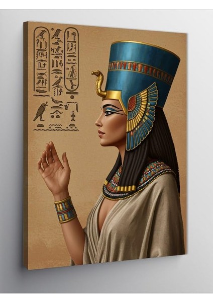 Kanvas Tablo Mısır Kraliçesi Nefertiti, 50 x 70