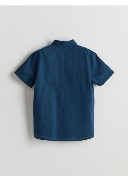 Yeni Sezon Keten Karışımlı Erkek Çocuk Gömlek fırsatları