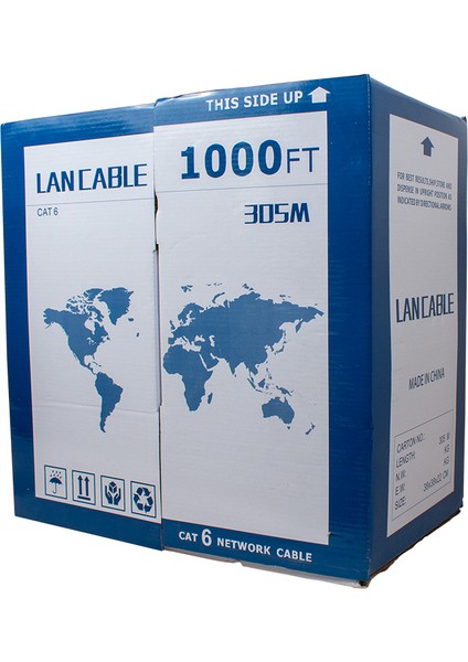 23 Awg 0.57 305 Metre Cat6 Kablo fiyatları