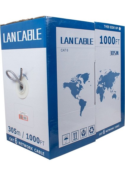 23 Awg 0.57 305 Metre Cat6 Kablo modelleri