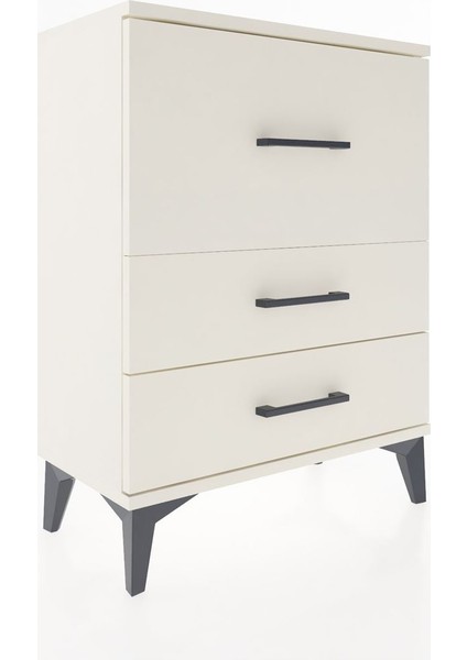 Arges Komodin 3 Çekmeceli 60X30X80 Aytaşı-Aytaşı fiyatları