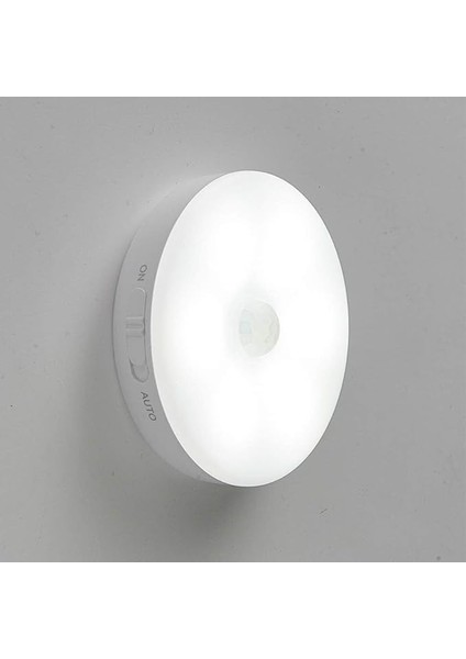 L02 2 Renkli USB Şarjlı Sensörlü Gece Lambası, Koridor, Dolap Içi Aydınlatma Lambası