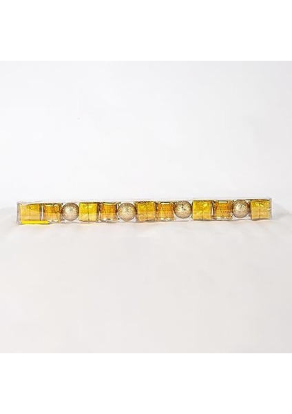 Yılbaşı Topu Aranjman Ağaç Süsü 13&apos;lü Set Dore 3 Cm. fiyatları