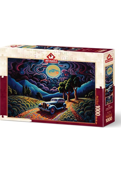Puzzle Transilvanya&apos;da Bir Gece 1000 Parça Puzzle