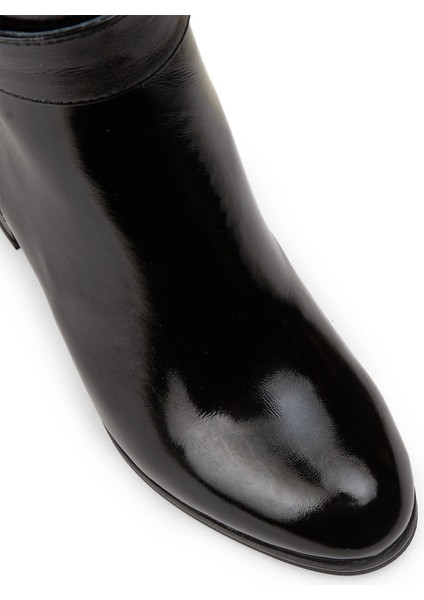 Kadın Hakiki Rugan Siyah Çizme - A2137ZSYHC01 fırsatları