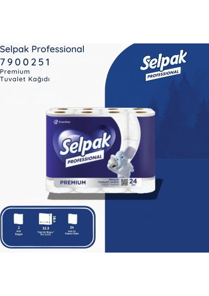 3 Katlı Tuvalet Kağıdı 24RULO