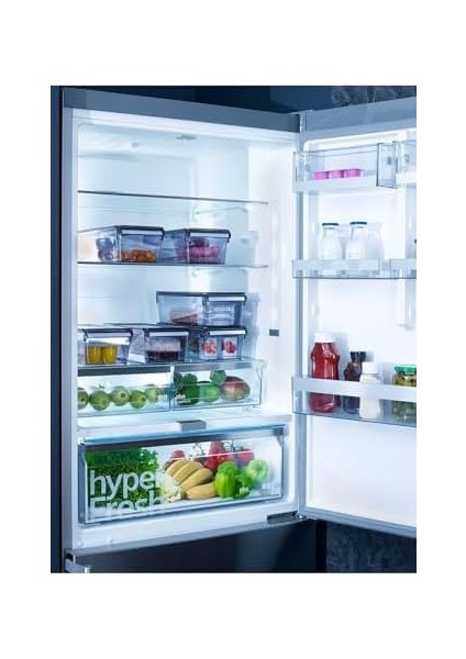 Kapaklı Mutfak Düzenleyici Raf Ps 360 * 150 * 100 mm Şeffaf M-E27-20-16K fiyatları