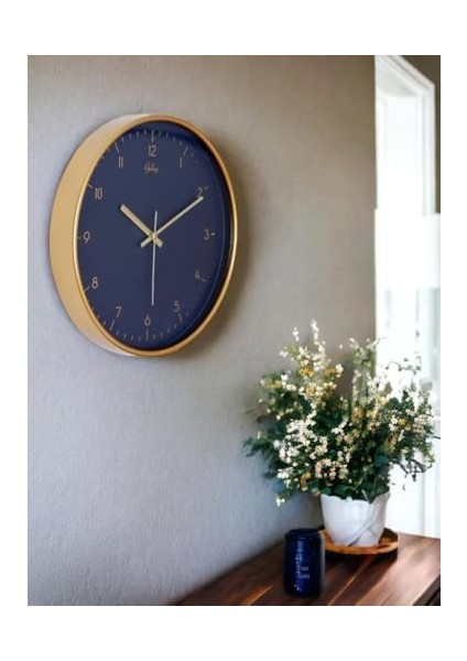 D-218-A Siyah Kadran 30 cm Sessiz Akar Duvar Saati fiyatları