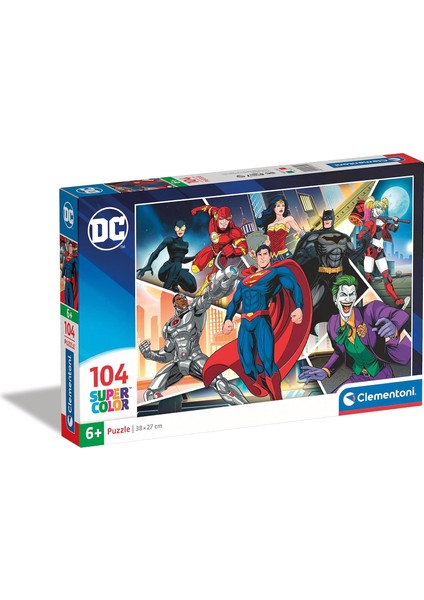 - 104 Parça Puzzle - Dc Comics League - 2 - 25722