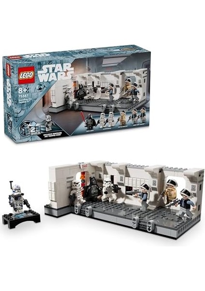 Tantive Iv’e Biniş 75387 – 8 Yaş ve Üzeri Kız ve Erkek Çocukları Için, Darth Vader Dahil 7 Minifigür Içeren Yaratıcı Oyuncak Yapım Seti, Çocuklar Için Doğum Günü Hediyesi (502 Parça) modelleri