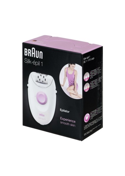 Braun SE1-170 Legs Epilatör Epilasyon Cihazı Kutulu Silk.epil 1 (5067)
