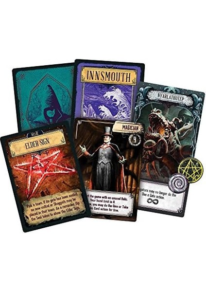 Games Pandemic Reign Of Cthulhu Board Game - Versiyon. modelleri