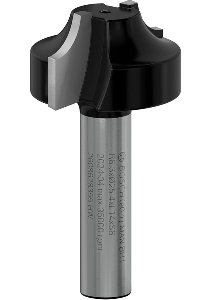 2608628355 Aksesuarı Profil E 8 Mm, R1 6,3 Mm, D 25,4 Mm, L 14,3 Mm, G 46 mm