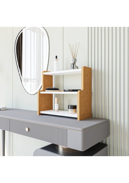 Mutfak Tezgah Üstü Organizer 3 Raflı Baharatlık Mutfak Banyo Düzenleyici modelleri