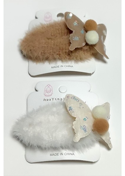 Kelebek Tüylü Pens Toka 1 Adet