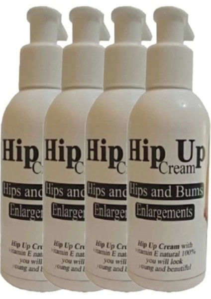 Hip Up Hipup 4lü Adet Özel Bölge Kremi 120 ml