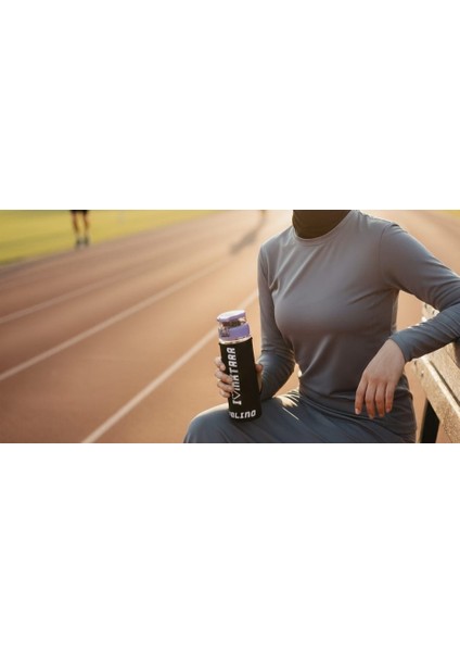 Kılıflı 550 cc Cam Motivasyon Sporcu Matarası – Sağlıklı ve Şık Tasarım | Yerli Üretim fırsatları