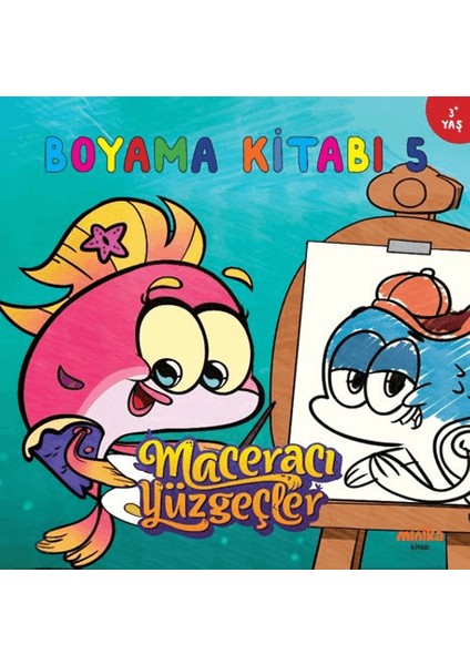 Maceracı Yüzgeçler Boyama Kitabı 5