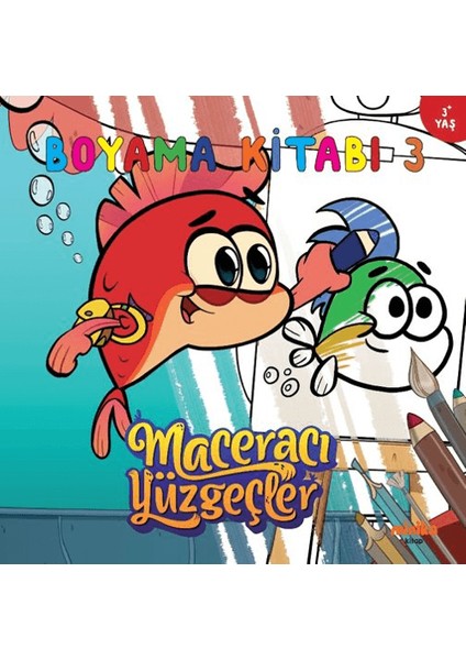 Maceracı Yüzgeçler Boyama Kitabı 3
