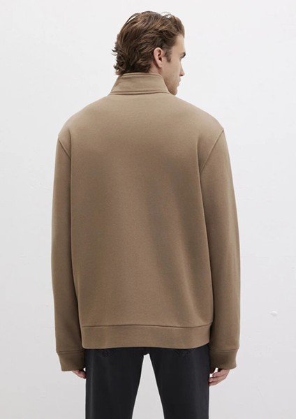 Erkek Full Zıp Sweatshırt Shitake 0S10377-70378 fırsatları