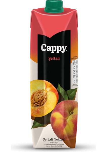 Şeftali Karton Kutu 12X1 L