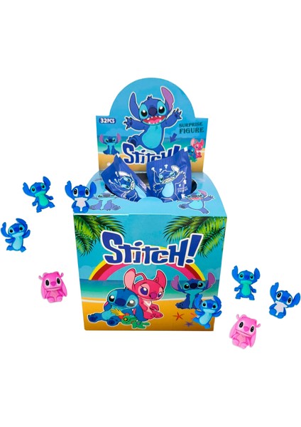 Stitch Sürpriz Figür - Tekli Paket | Mini Koleksiyon Figürü - Sürpriz Oyuncak Figür 1 Adet