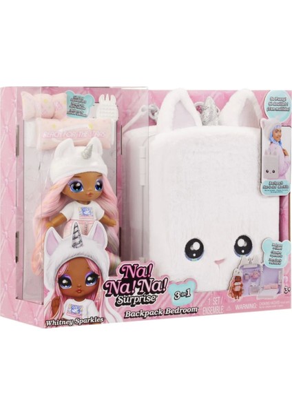 Bfs Na! Na! Na! Surprise 3ü1 Arada Büyük Sırt Çantalı Set Whitney Sparkles fırsatları