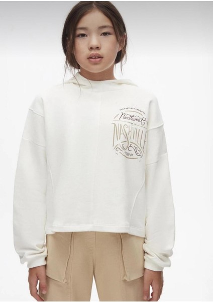 Kız Kapuşonlu Sweatshirt modelleri