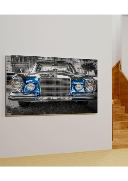 Kanvas Tablo Mavi Vosvos Ön Plan Galeri Dekoratif Kanvas Tablo 70 x 100