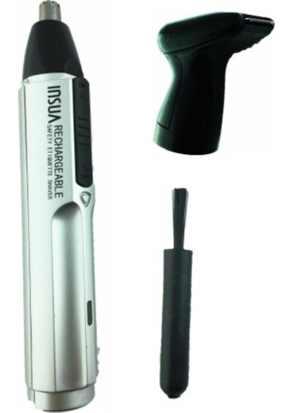 Şarjlı Çok Fonksiyonlu Tüy ve Kıl Temizleme Cihazı, Beyaz