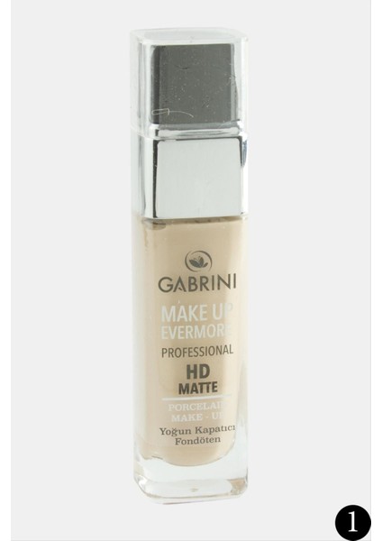 Gabrini Hd Matte Şişe Fondöten