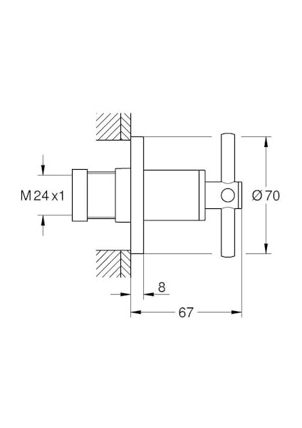 Stop Valf Atrio Krom - 29396000 modelleri