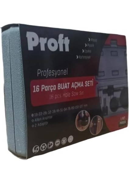 Seti Proft Panç Seti 16LI modelleri